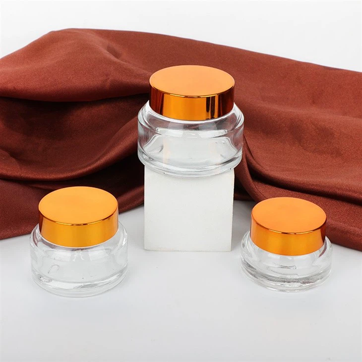cosmetic bottle packaging with Plastic Cap